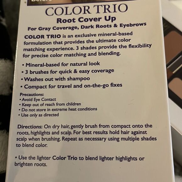 Color Wow's salon on 5th Ave NYC Root Cover Up trio compact/powder palatte - Picture 3 of 3